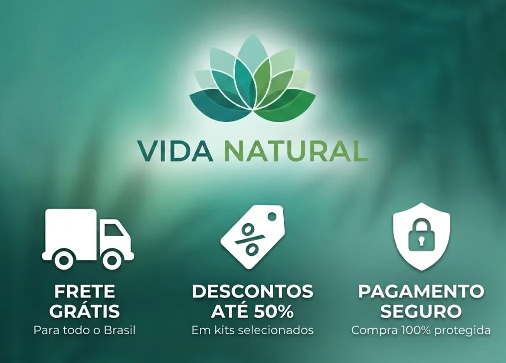 Vida Natural — Frete Gratis, Descontos ate 50%, Pagamento Seguro